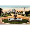 Carte postale ancienne Nice Nouveaux Jardins Fontaine des Tritons Monument du Centenaire Alpes-Maritimes