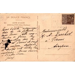Juan-les-Pins Jeux d’Enfants Carte Postale Ancienne CPA