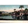 Carte postale ancienne Nice Grotte du Jardin Public Alpes-Maritimes