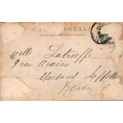 Nice Grotte du Jardin Public Carte Postale Ancienne CPA
