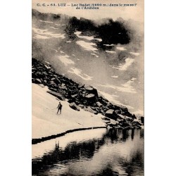 Carte postale ancienne Luz – Mac Badet (2690 m) dans le massif de l’Ardiden, Pyrénées