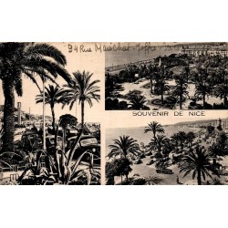 CPSM Nice souvenir de Nice vues multiples Alpes-Maritimes