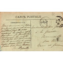 Audinac-les-Bains L’Allée des Sources Carte Postale Ancienne CPA