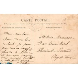 Ax-les-Thermes Montagne de la République d’Andorre Carte Postale Ancienne CPA