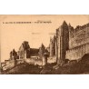 Carte postale ancienne Carcassonne Tour de l’Évêque cité médiévale Aude