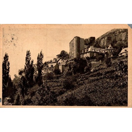 Carte postale ancienne Salles-la-Source Saint-Laurent-les-Caves Aveyron