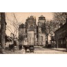 Carte postale ancienne Rodez cathédrale avenue Victor Hugo Aveyron