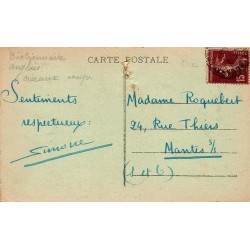 Rodez Aveyron Cathédrale Avenue Victor Hugo Carte Postale Ancienne