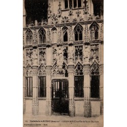 Carte postale ancienne Rodez cloître chapelle Saint-Sépulcre Aveyron