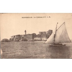 Carte postale ancienne Marseille château d’If Bouches-du-Rhône