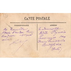 Marseille Quai du Port et Rue de la République CPA LL