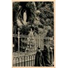 Carte postale ancienne Lourdes – La Grotte de Massabielle