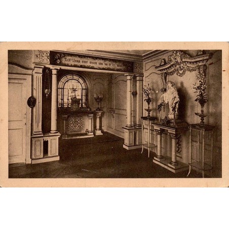 Carte postale ancienne Lisieux chambre oratoire des Buissonnets