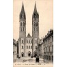 Carte postale ancienne Caen Abbaye aux Hommes façade LL