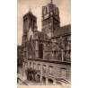 Carte postale ancienne Caen église Saint-Jean tour penchée Calvados CPA collection