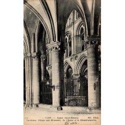 Carte postale ancienne Caen église Saint-Étienne Abbaye aux Hommes Calvados CPA