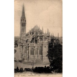 Carte postale ancienne Caen Saint-Pierre Calvados CPA LL collection