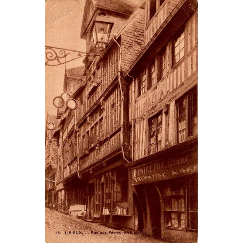 15 - LISIEUX - Rue aux Fèvres