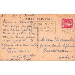 Carte Postale Ancienne Lisieux Rue aux Fèvres CPA