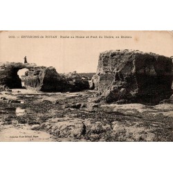 Carte postale ancienne Royan Roche au Moine Pont du Diable Charente-Maritime CPA
