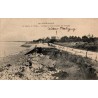 Carte postale ancienne Châtelaillon-Plage digue enlevée tempête Charente-Maritime CPA
