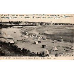 Carte postale ancienne Royan Grande Conche boulevard Garnier Fer à Cheval CPA