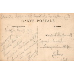 Carte Postale Ancienne Vierzon École Nationale Professionnelle CPA