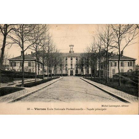 Carte postale ancienne Vierzon École Nationale Professionnelle Cher CPA collection