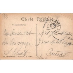 Carte Postale Ancienne Bourges Vue Générale Cathédrale CPA ND