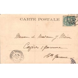 Carte Postale Ancienne Bourges Théâtre Palais Jacques Cœur CPA