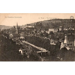 Carte postale ancienne Tulle vue panoramique Corrèze CPA La Corrèze Illustrée