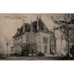 Carte postale ancienne château de Bassaler Brive Corrèze CPA collection