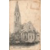 Carte postale ancienne Brive église Saint-Martin clocher Corrèze CPA collection