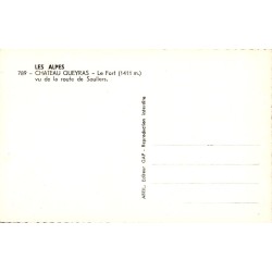 Carte postale ancienne Château de Queyras – Le Fort (1411 m) | CPA Alpes