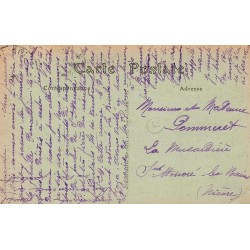 Carte postale ancienne de Dijon représentant le Puits de Moïse de l’abbaye des Chartreux en Côte-d'Or