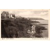 Carte postale ancienne de Saint-Brieuc représentant une vue générale de l’Anse aux Moines en Bretagne