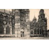 Carte postale ancienne d’Évreux représentant la cathédrale Notre-Dame dans l’Eure au début du XXe siècle