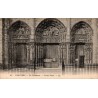 Carte postale ancienne de Chartres représentant le portail Royal de la cathédrale Notre-Dame en Eure-et-Loir