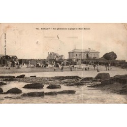 Carte postale ancienne de la plage de Roch Kroum à Roscoff dans le Finistère