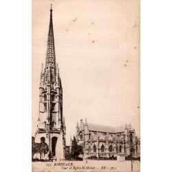 275 - BORDEAUX - Tour et Église Saint Michel - BR