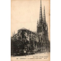 Carte postale ancienne Bordeaux cathédrale Saint-André édition MD