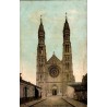 Carte postale ancienne Bordeaux église du Sacré-Cœur en Gironde