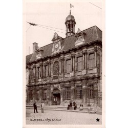 Carte postale ancienne Troyes – L’Hôtel de Ville