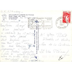 Carte postale ancienne Arcachon – Dunes, Plages, Mer & Soleil | CPA balnéaire