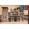 Carte postale ancienne Bordeaux église Sainte-Croix en Gironde