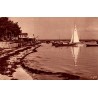 Carte postale ancienne Claquey Bassin d’Arcachon la plage en Gironde