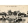Carte postale ancienne Arès Villa Nel-Ma détroquage d’huîtres Bassin d’Arcachon