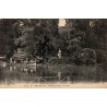 Carte postale ancienne Bordeaux Jardin Public le pont édition AH