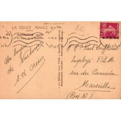 Carte postale ancienne Arcachon – Dunes, Plages, Mer & Soleil | CPA balnéaire