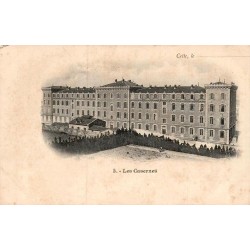 Carte postale ancienne Cette Sète Les Casernes Hérault vue des bâtiments militaires début XXe siècle